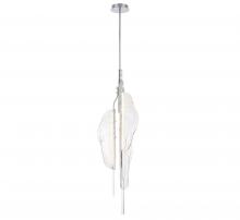 Lib & Co. CA 12115-017 - Savona, 3 Light LED Chandelier, Clear