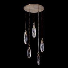Kalco Allegri 042057-044-FR001 - DIAMANTE 5 DROP PENDANT