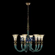 Kalco Allegri 043671-044-GLMULTI - TINTA 8 LIGHT CHANDELIER