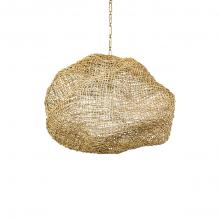 Palecek 2723-79 - ANDORRA WICKER PENDANT MEDIUM NATURAL