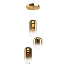 Matteo Lighting C37403AGAG - Refrax Pendant
