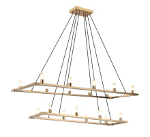 Matteo Lighting C75218AG - Cascadian Chandelier