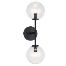 Matteo Lighting W81702BKCL - Novo Wall Sconce