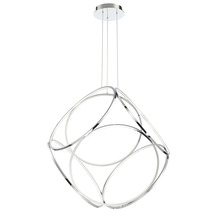 Eurofase 37104-016 - GLENVIEW,PENDANT,LED,LARGE,CHR