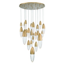 Eurofase 43860-036 - ECROU,22LT CHANDELIER,GLD