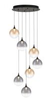 Eurofase 48929-044 - Iissa-Chandelier-7Lt-21In-BK-Mx