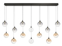 Eurofase 48939-045 - Iissa-Chandelier-14Lt-72In-BK-Mx