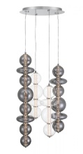 Eurofase 48960-021 - Atomo-Chandelier-4Lt-50In-Chr-Mx