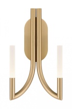 Eurofase 49009-019 - Olette-Wall Sconce-2Lt-17In-GD-Fr