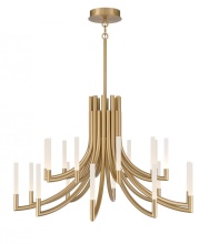 Eurofase 49012-019 - Olette-Chandelier-20Lt-42In-GD-Fr