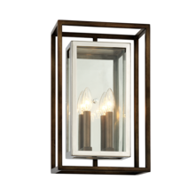 Troy B6513-BRZ/SS - Morgan Exterior Wall Sconce