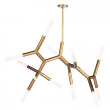 Regina Andrew 16-1412NB - Regina Andrew Traveler Chandelier Large (Natural Brass)