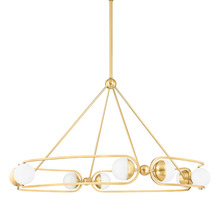 Hudson Valley 2541-AGB - HARTFORD Chandelier