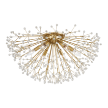 Hudson Valley 6028-AGB - Dunkirk Semi Flush