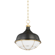 Hudson Valley MDS1502-AGB/DB - HOLKHAM Pendant