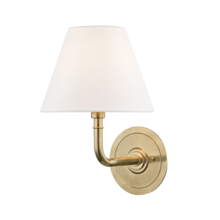 Hudson Valley MDS600-AGB - Signature No.1 Wall Sconce