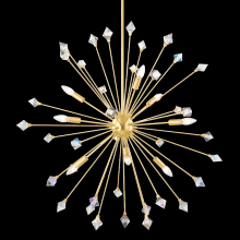 Mitzi by Hudson Valley Lighting H727809-AGB - Genesis Chandelier