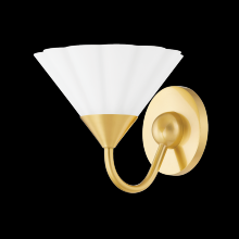 Mitzi by Hudson Valley Lighting H817101-AGB - Kelsey Wall Sconce