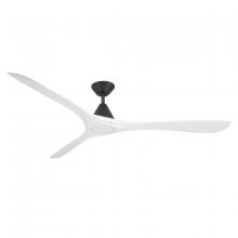 Modern Forms Canada - Fans Only FR-D2504-72-MB/MW - Carve 72 Downrod Ceiling Fan