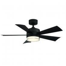 Modern Forms Canada - Fans Only FR-W1801-52L-27-MB - Wynd Downrod Ceiling Fan