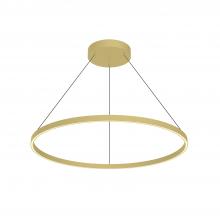 Kuzco Lighting Inc PD87736-BG - Cerchio 36-in Brushed Gold LED Pendant