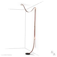 Hubbardton Forge - Canada 402801-LED-STND-10-LC-AR - SNAPS Floor-to-Ceiling Plug-in LED Lamp