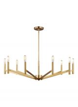 Visual Comfort & Co. Studio Collection 3124309EN-848 - Vector Nine Light Chandelier