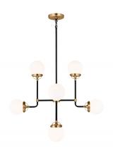 Visual Comfort & Co. Studio Collection 3187908-848 - Cafe Eight Light Small Chandelier