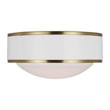 Visual Comfort & Co. Studio Collection KSF1061BBSGW - Monroe LED Flush Mount