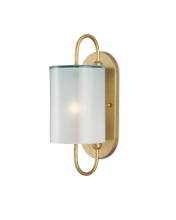 Currey 5800-0024 - Glacier Brass Wall Sconce